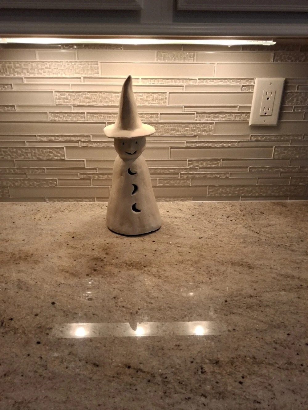 Pottery Barn Large Terracotta Witch